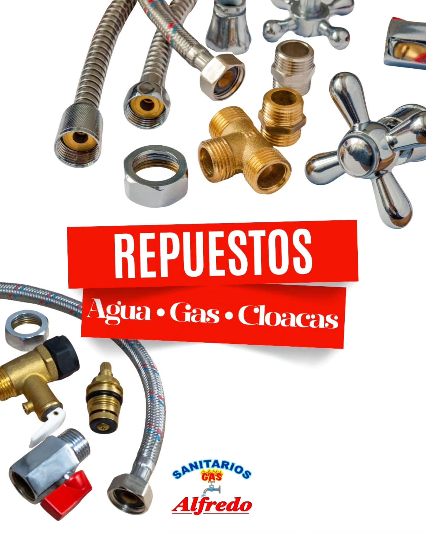 Repuestos para Agua, Gas y Cloaca